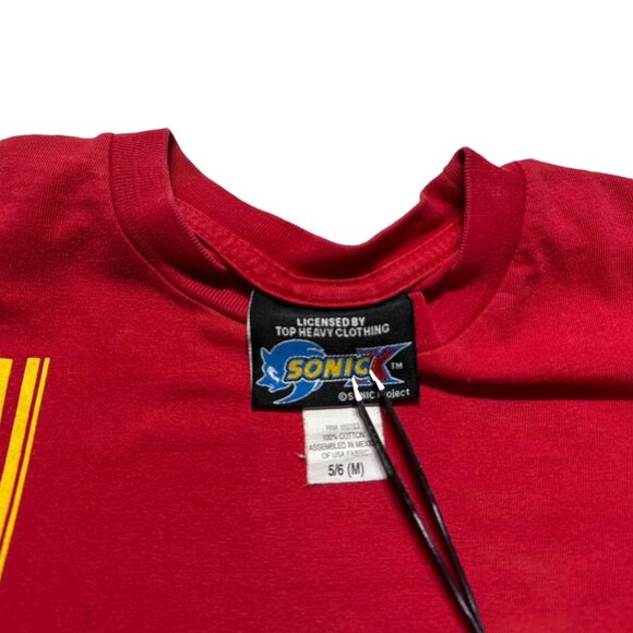 Y2K Sonic X Shadow Kids Long Sleeve T-Shirt - Picture 4 of 4